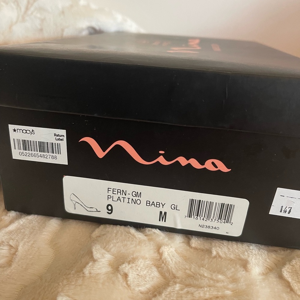 Nina Platino Baby Girl Gold Shoes View 2
